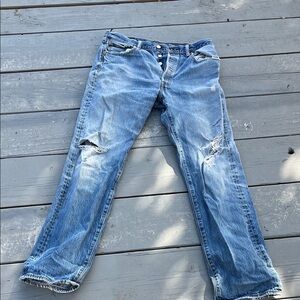 Classic Blue Men's Levi’s 501 Jeans
